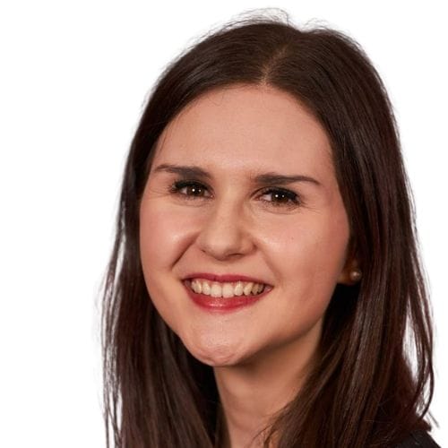 Abigail Ward, Policy Manager at Energy Saving Trust headshot on a white background