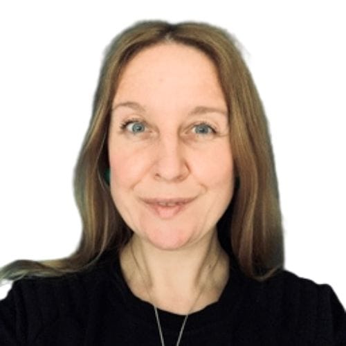 headshot of Louise Tweddell on a white background