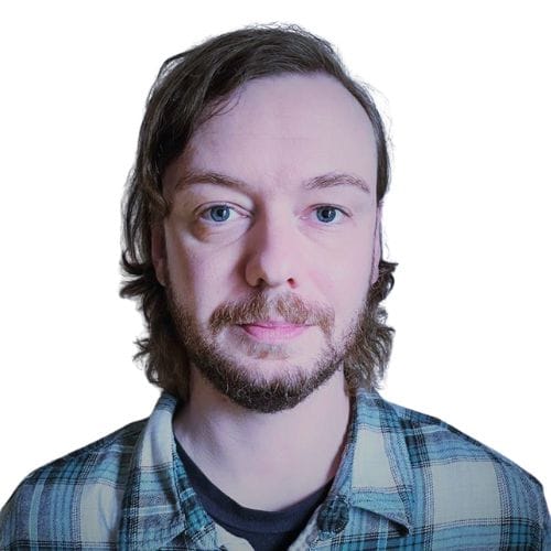 ryan williams author headshot on a white background